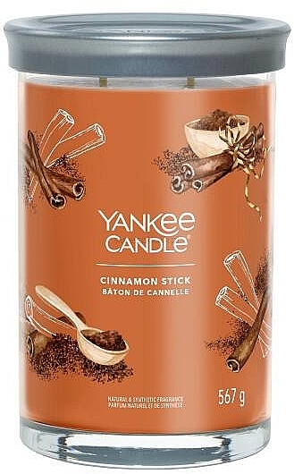 Świeca zapachowa w szkle Cinnamon Stick, 2 knoty - Yankee Candle Singnature — Zdjęcie N1