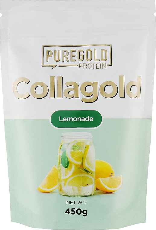 Kolagen z kwasem hialuronowym, witaminą C i cynkiem Lemoniada - Pure Gold CollaGold Lemonade — Zdjęcie N2