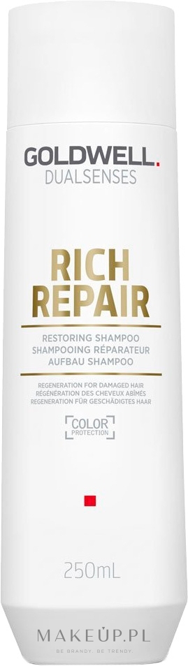 Kremowy szampon - Goldwell Dualsenses Rich Repair Restoring Shampoo — Zdjęcie 100 ml