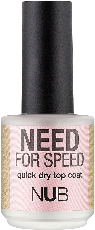 Szybkoschnący top coat do lakieru - NUB Need For Speed — Zdjęcie N1