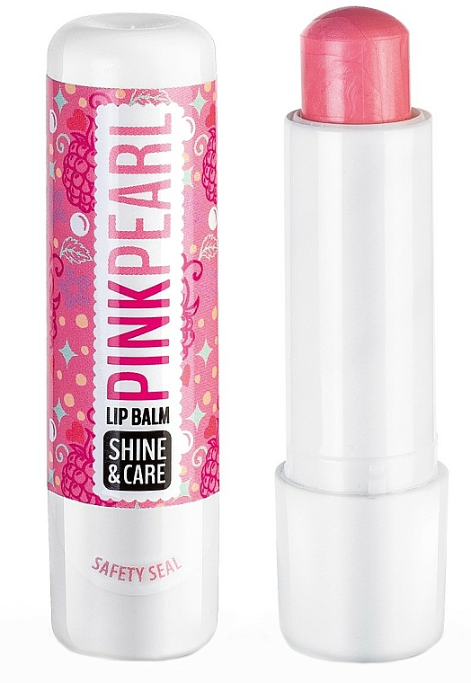 Balsam do ust z masłem Shea - Quiz Cosmetics Pink & Pearl Lip Balm — Zdjęcie N1