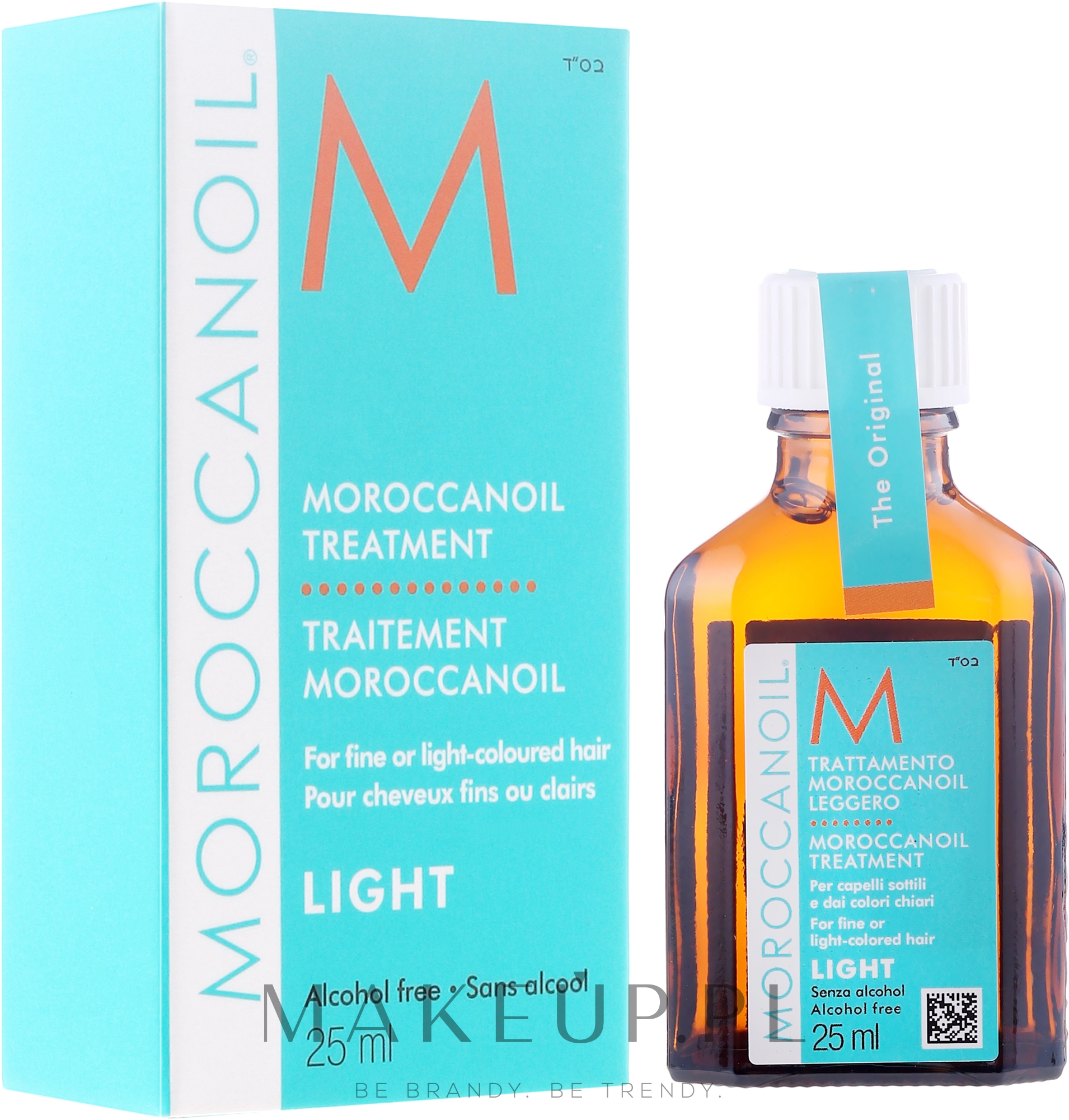 Olejek do włosów cienkich i rozjaśnianych - Moroccanoil Treatment For Fine or Light-Colored Hair — Zdjęcie 25 ml