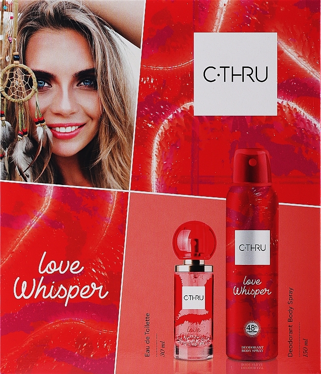 PRZECENA! C-Thru Love Whisper - Zestaw (edt 30 ml + deo/spray 150 ml) * — Zdjęcie N1