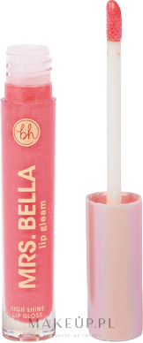 Błyszczyk do ust - BH Cosmetics Mrs. Bella Lip Gleam High Shine Lipgloss — Zdjęcie Golden Peach