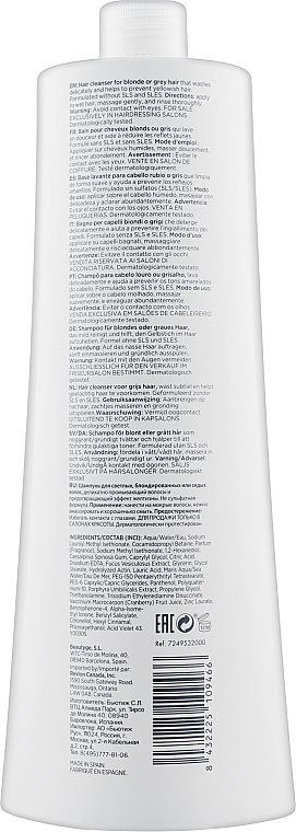 Szampon do włosów jasnych i siwych - Revlon Professional Eksperience Color Protection Shampoo — Zdjęcie N4