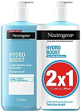 Zestaw - Neutrogena Hydro Boost Body Lotion Gel (b/lot/2x750ml) — Zdjęcie N1