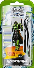 Kup Maszynka do golenia z 5 wymiennymi wkładami Transformatory - Wilkinson Sword Hydro 5 Sensitive Transformers