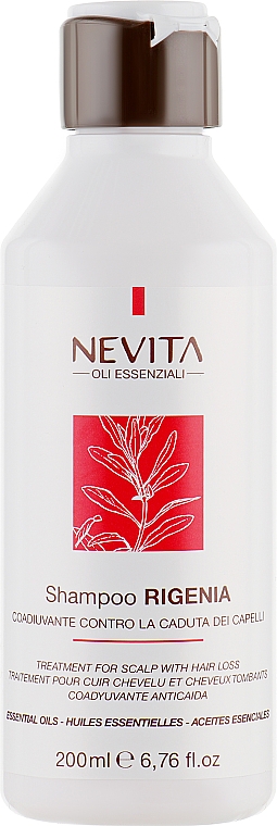 Szampon przeciw wypadaniu włosów z witaminą PP - Nevitaly Nevita Rigenia Shampoo — Zdjęcie N1
