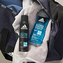 Adidas Ice Dive 3 - Żel pod prysznic dla mężczyzn do ciała, włosów i twarzy — Zdjęcie N4