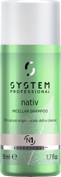 Szampon do włosów - System Professional Nativ Micellar Shampoo N1 — Zdjęcie N1