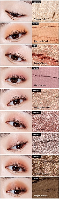 Paleta cieni do powiek - Etude Play Color Eyes #Retro Street — Zdjęcie N4