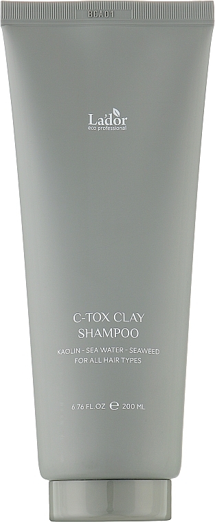 Szampon z glinką i minerałami morskimi - Lador C-Tox Clay Shampoo  — Zdjęcie N1