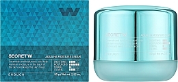 Krem do twarzy - Enough Secret W Aqua Ha Moisture Cream — Zdjęcie N2