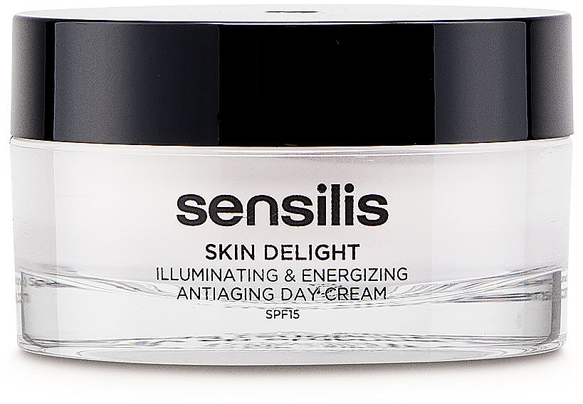 Krem do twarzy na dzień - Sensilis Skin Delight Illuminating & Energizing Antiaging Day Cream Spf 15 — Zdjęcie N1