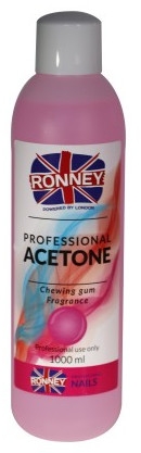Acetonowy zmywacz do paznokci Guma do żucia - Ronney Professional Acetone Chewing Gum — Zdjęcie N2