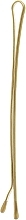 Spinki-wsuwki "Classic", bezpośrednie 7 cm, złote - Comair — Zdjęcie N3