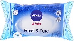 Kup Chusteczki nawilżające dla dzieci - Nivea Baby Fresh & Pure Cleansing Wipes