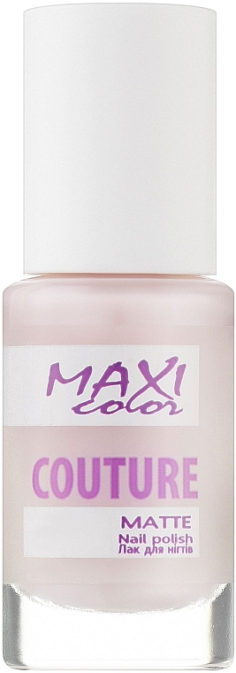 Lakier do paznokci - Maxi Color Couture Matte