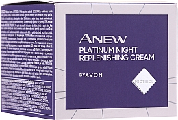 Kup Liftingująco-przeciwzmarszczkowy krem ​​na noc z protinolem - Anew Platinum Night Replenishing Cream With Protinol