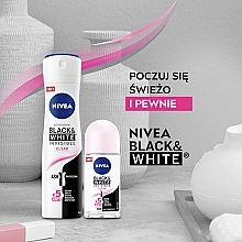 Antyperspirant w sprayu Invisible Clear - NIVEA For Women Black & White Power Deodorant Spray — Zdjęcie N7