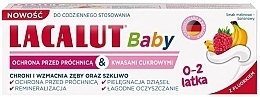 Kup Pasta do zębów dla dzieci Ochrona przed próchnicą i kwasami cukrowymi, 0-2 lat - Lacalut Baby