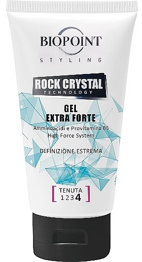 Żel do włosów o bardzo mocnym utrwaleniu - Biopoint Styling Rock Crystal Gel Extrait Forte — Zdjęcie N1
