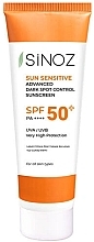 Kup Krem przeciwsłoneczny do twarzy przeciw ciemnym plamom - Sinoz Sun Sensitive Advanced Dark Spot Control SPF 50+