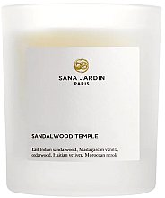 Sana Jardin Sandalwood Temple No.4 - Perfumowana świeca — Zdjęcie N1