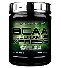 Aminokwasy - Scitec Nutrition BCAA + Glutamine XPress Apple — Zdjęcie N1