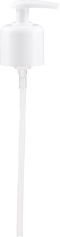 Dozownik z pompką 17 cm, biały - Stapiz — Zdjęcie N1