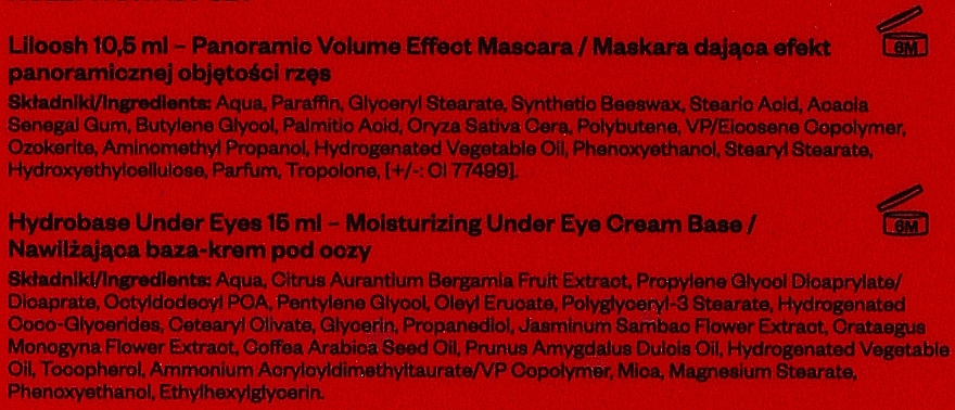 Zestaw do makijażu - Paese Holly Fantasy Set (eye/cr/15 ml + mascara/10ml) — Zdjęcie N3