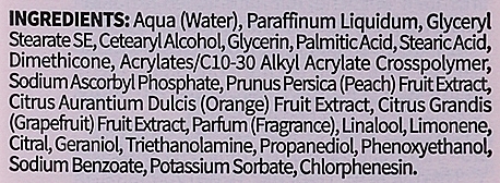 Mleczko do ciała z witaminą C Cytrusy i brzoskwinia - Dicora — Zdjęcie N3