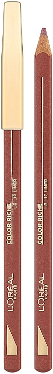 Kredka do ust - L'Oreal Paris Color Riche Le Lip Liner — Zdjęcie N1