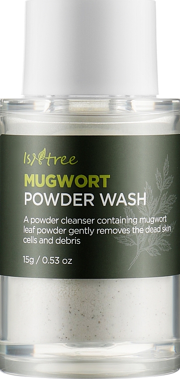 Enzymatyczny żel do mycia twarzy z ekstraktem z piołunu - Isntree Mugwort Powder Wash
