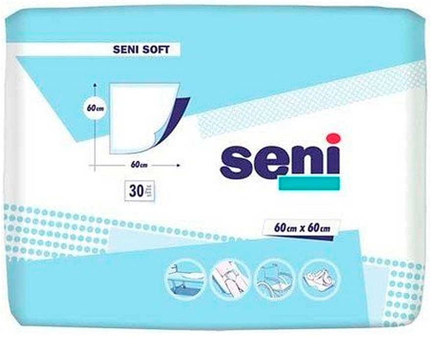 Higieniczne pieluchy chłonne 60x60 cm - Seni Soft — Zdjęcie N1