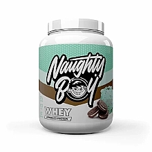 Białko serwatkowe Ciasteczka miętowe ze śmietaną - Naughty Boy Whey Advanced Protein  — Zdjęcie N1