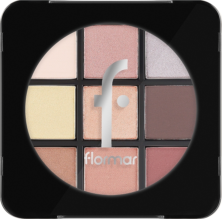 Paleta cieni do powiek - Flormar Eye Shadow Palette — Zdjęcie N2