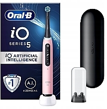 Kup Elektryczna szczoteczka do zębów, różowa, z etui - Oral-B iO Series 5 Pink