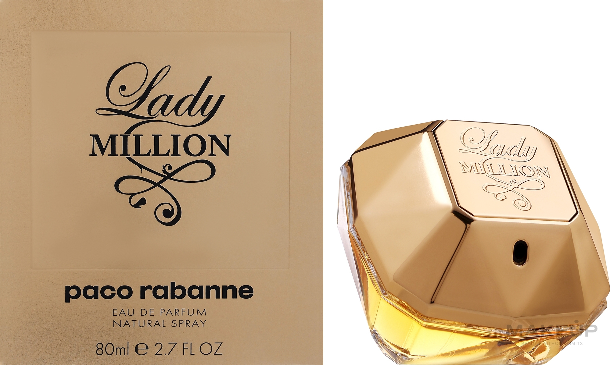 Paco Rabanne Lady Million - Woda perfumowana — Zdjęcie 80 ml