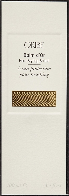 Termoochronny balsam do włosów zniszczonych - Oribe Balm d`Or Heat Styling Shield  — Zdjęcie N3