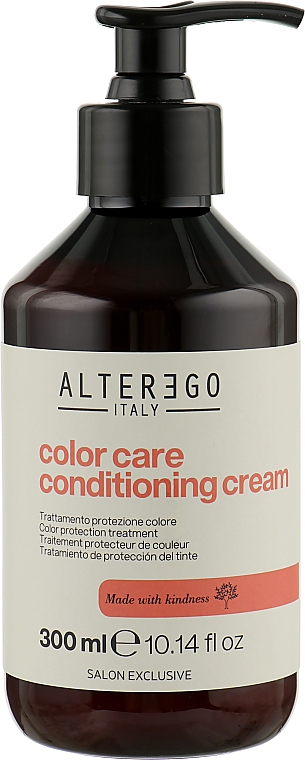 Odżywka w kremie do włosów farbowanych i rozjaśnionych - Alter Ego Color Care Conditioning Cream — Zdjęcie N1