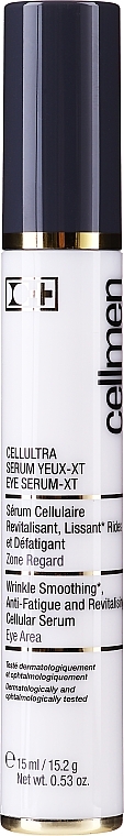 WYPRZEDAŻ Komórkowe serum wygładzające do skóry wokół oczu dla mężczyzn - Cellmen CellUltra Eye Serum-XT * — Zdjęcie N1