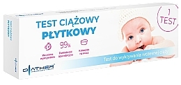 Test ciążowy, płytkowy - Diather Diagnostics & Therapy — Zdjęcie N1