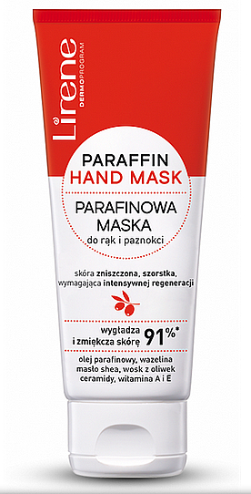Maska parafinowa do rąk i paznokci - Lirene Paraffin Hand and Nail Mask — Zdjęcie N1