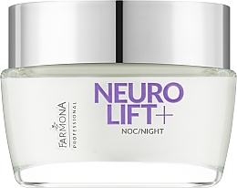 Przeciwzmarszczkowy krem regenerujący do twarzy na noc - Farmona Neuro Lift+ — Zdjęcie N1