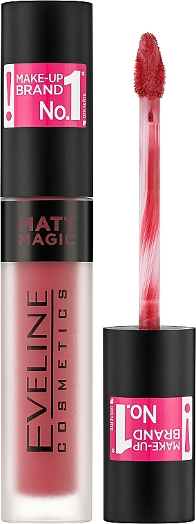 Matowa pomadka w płynie - Eveline Cosmetics Matt Magic Lip Cream — Zdjęcie N1