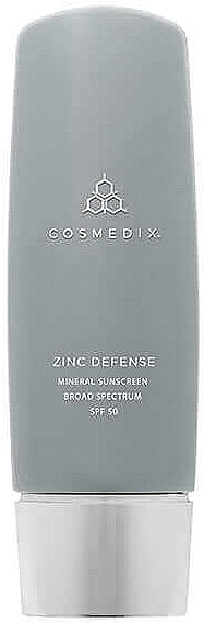 Mineralny krem przeciwsłoneczny - CosMedix Zinc Defence Mineral Sunscreen Broad Spectrum SPF 50 — Zdjęcie N1