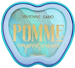 Rozświetlacz do twarzy - Vivienne Sabo Pomme Empoisonnee Powder Highlighter  — Zdjęcie N1