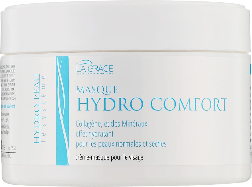 Maska ​​do twarzy z kolagenem i morskimi minerałami - La Grace Hydro Comfort Mask — Zdjęcie N3