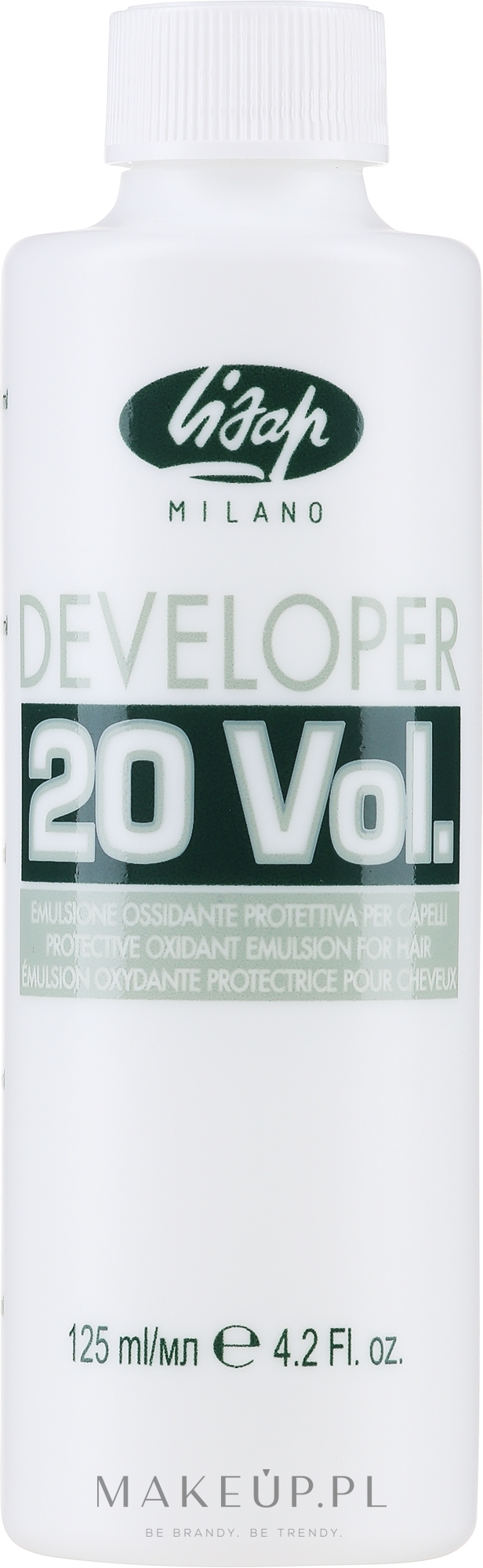 Utleniacz 6% - Lisap Developer 20 vol — Zdjęcie 125 ml